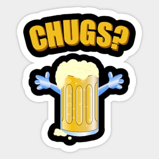 Chugs Sticker